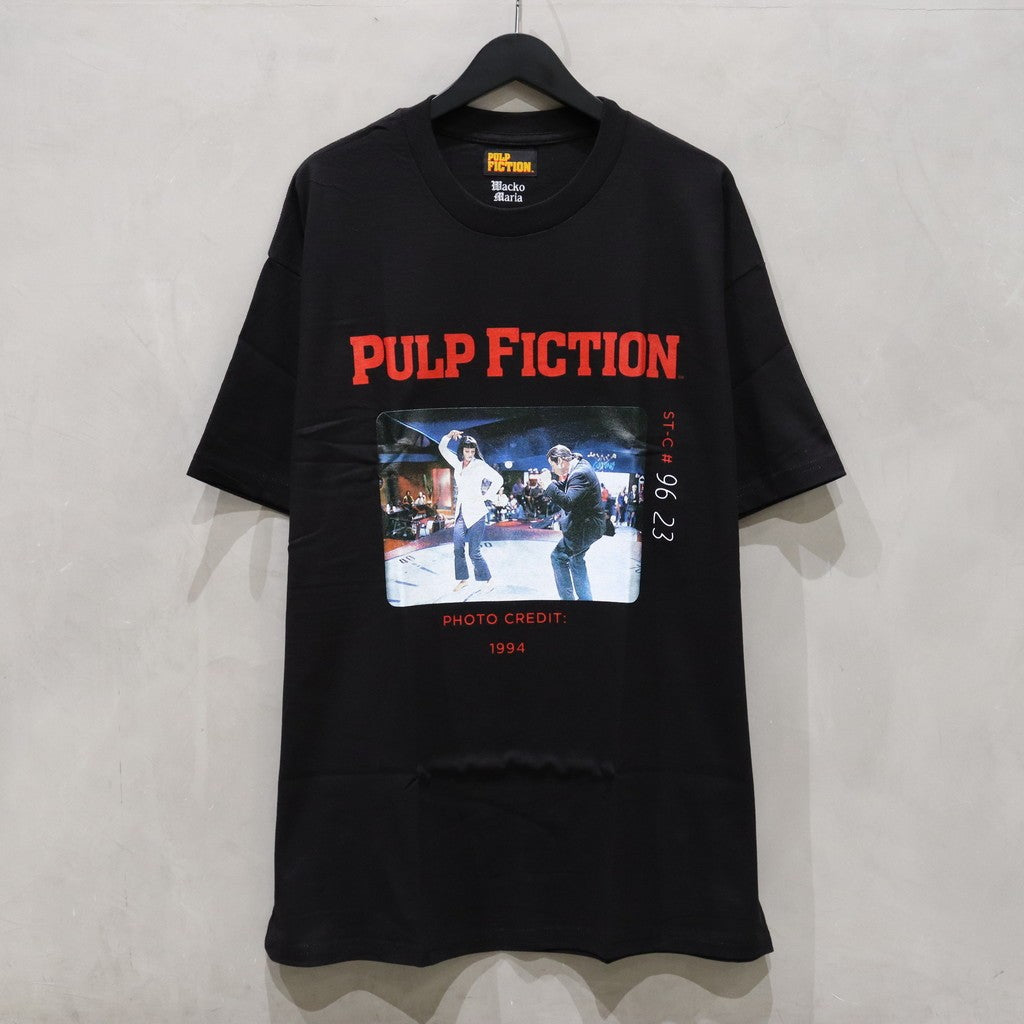 PULP FICTION | CREW NECK T-SHIRT (TYPE-4) #BLACK [PF-WM-TEE06]