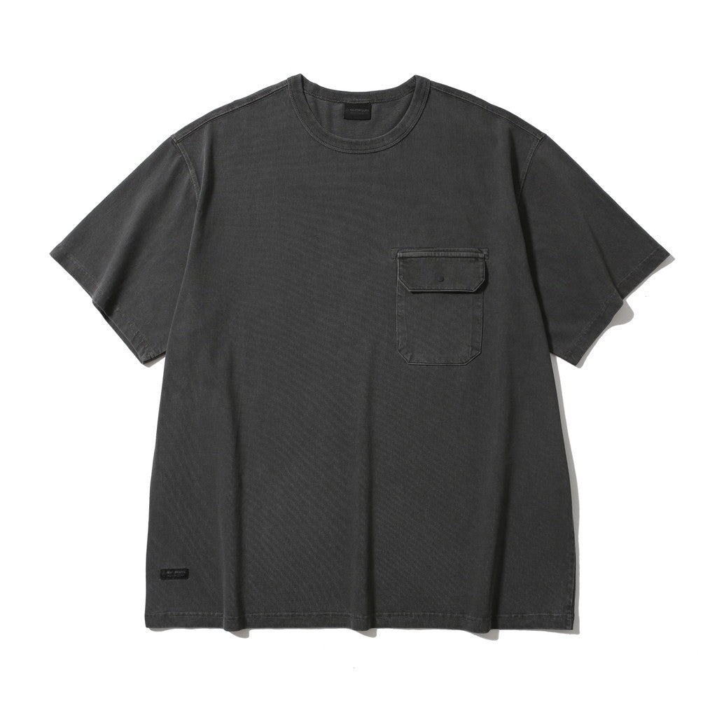 DYED POCKET HALF SLEEVE TEE #DARK GREY [HOD26-01-TS002]