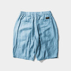 RAYON BIG SHORTS #Sax [SU26-B03]