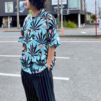 HIGHTIMES | S/S HAWAIIAN SHIRT -TYPE 2- #MINTBLUE [HIGHTIMES-WM-HI06]