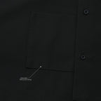 "GNV-Z" SOFTBOX 拉鍊分離寬襯衫 #SHADOW [GOOPI-25SS-JUN-02]