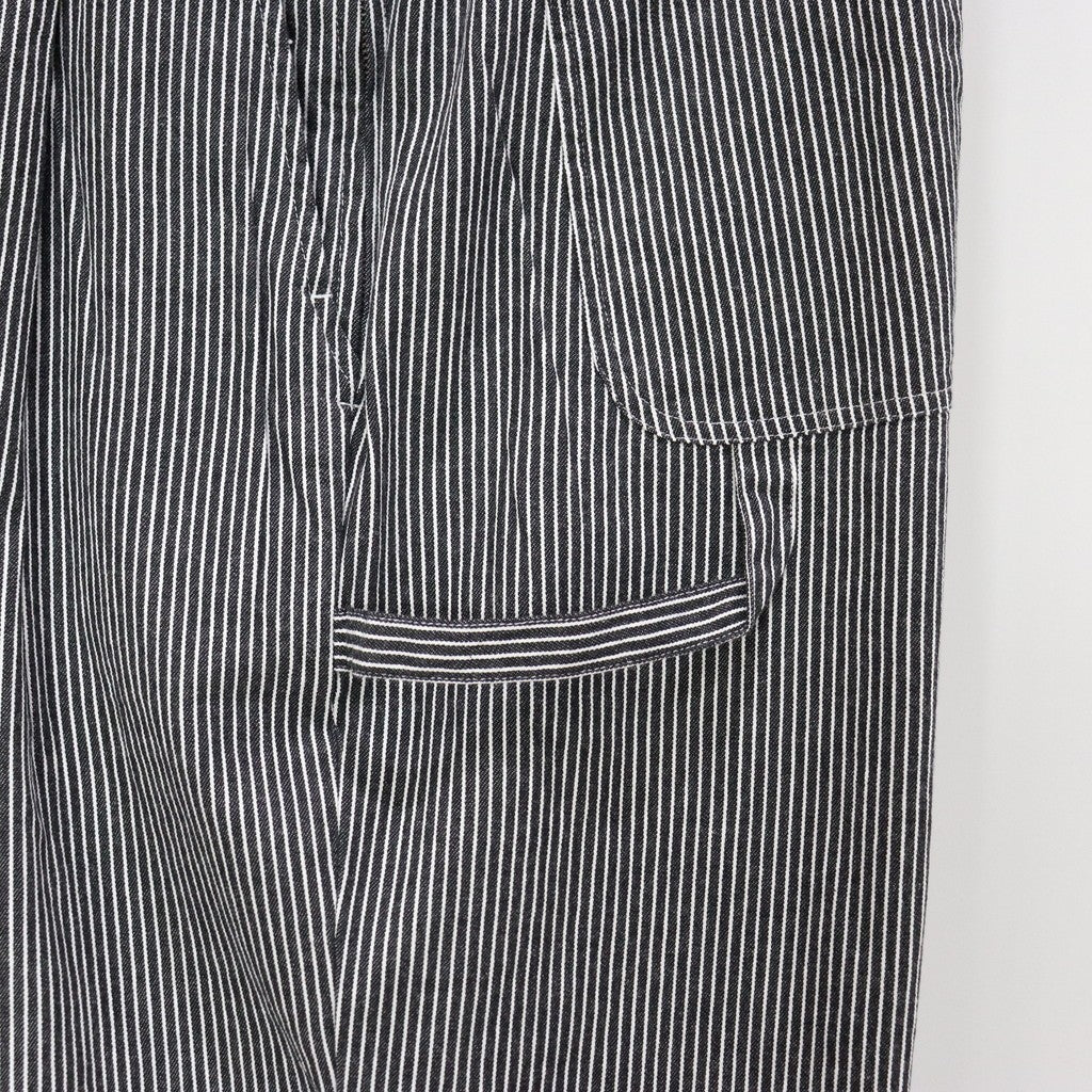 HICKORY PAINTER BALLOON PANTS #Black [SS25-B09]