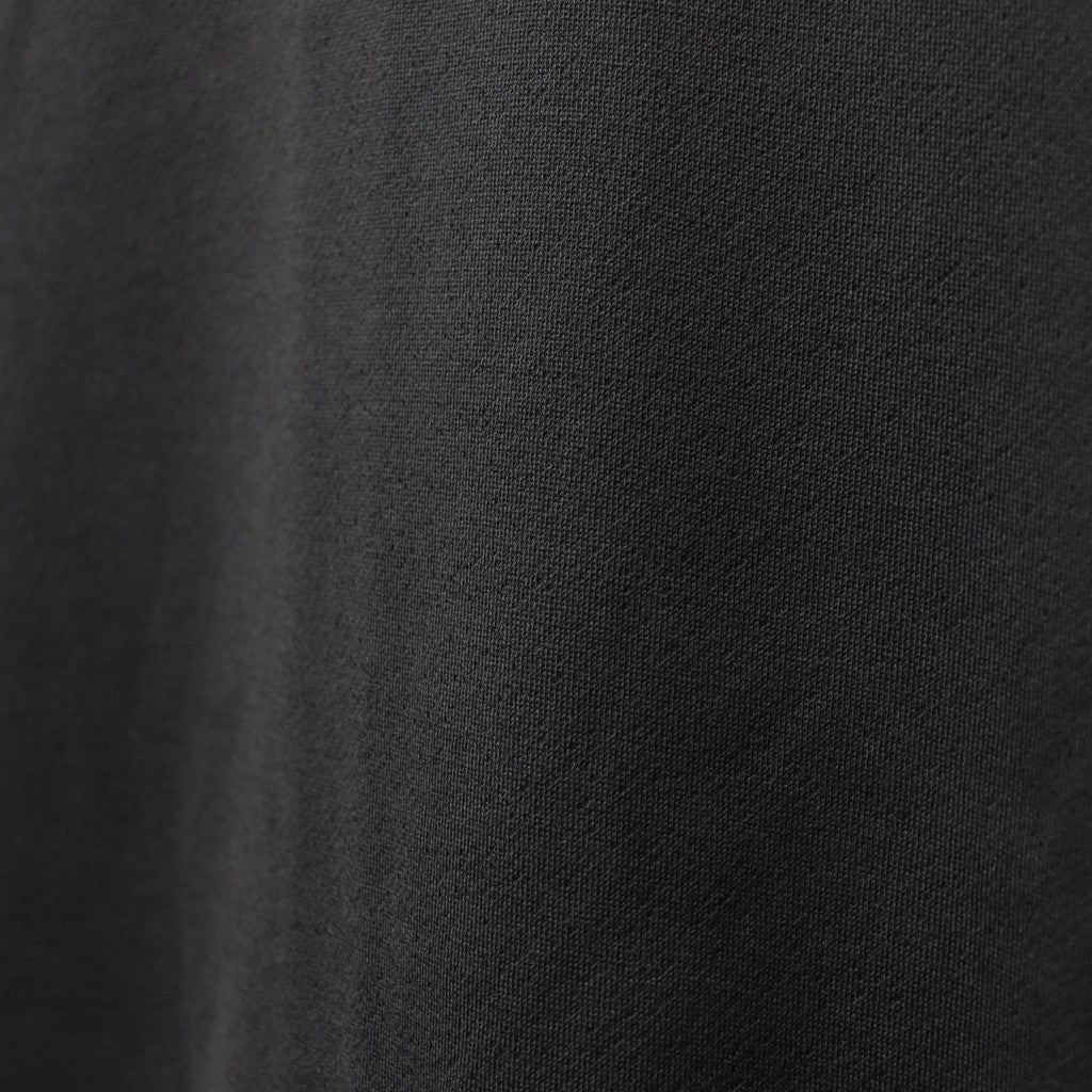 1/2 COTTON JERSEY type 2 #Carbon [25f_NEX24-S02]