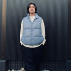 TECH ULTRA LIGHT DOWN VEST #LT.BLUE [BW-46026W]