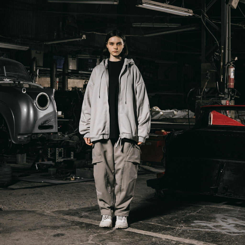 「7-C1」 G-System Hoodie Jacket #GRAY [GOOPI-23AW-OCT-02]