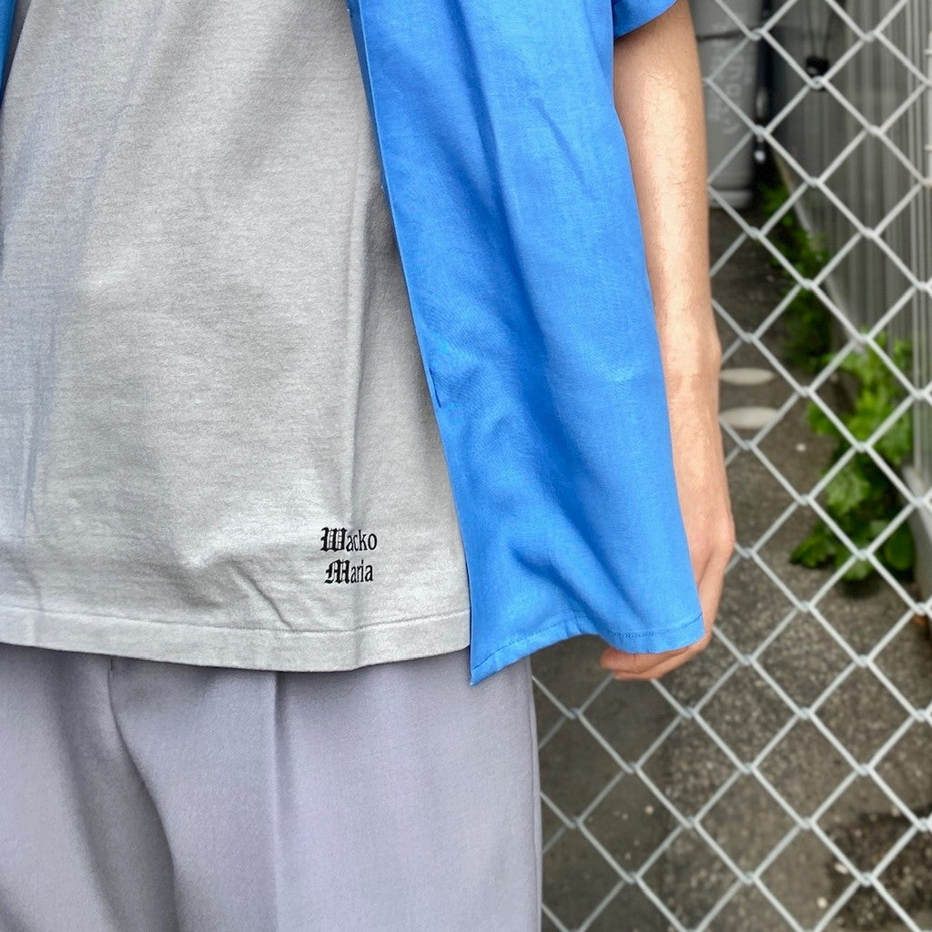 WASHED HEAVY WEIGHT CREW NECK T-SHIRT -TYPE 1- #GRAY [24SS-WMT-WT01]