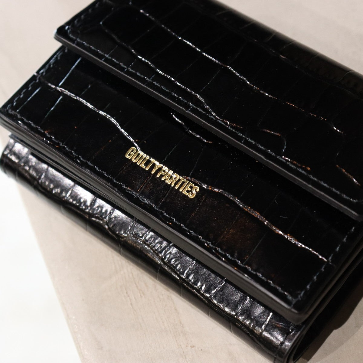 SPEAK EASY | SHORT WALLET -TYPE 1- #BLACK [24SS-WMA-WL02]