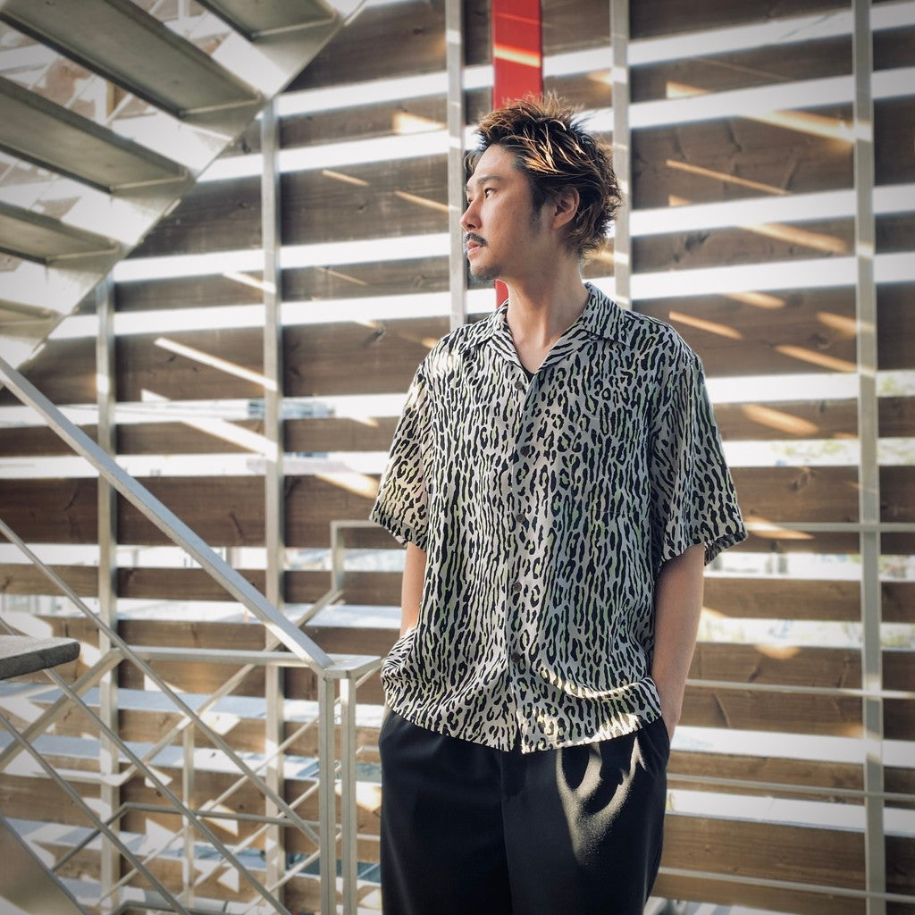 HAWAIIAN SHIRT S/S (TYPE-6) #GRAY [25SS-WMS-HI06]