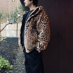 NANGA | LEOPARD FUR MOUNTAIN PARKA #BEIGE [26FW-WMO-NA09]