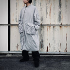 GARMENT DYE DOWN MA-1 LONG COAT 2.0 #GRAY [FST09262U0002]