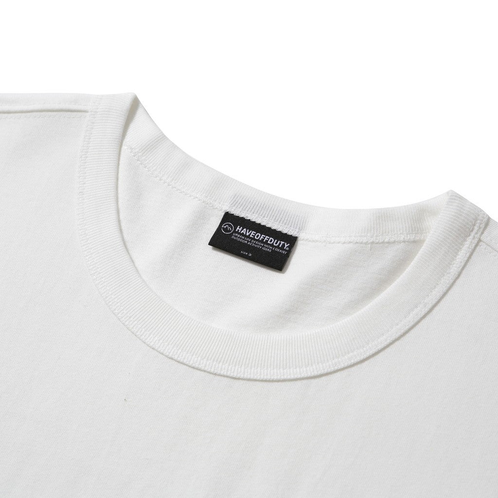 BACK LOGO TEE #OFF WHITE [HOD26-01-TS006]