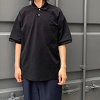 TECH POLO SHIRTS S/S #BLACK [BE-37024]