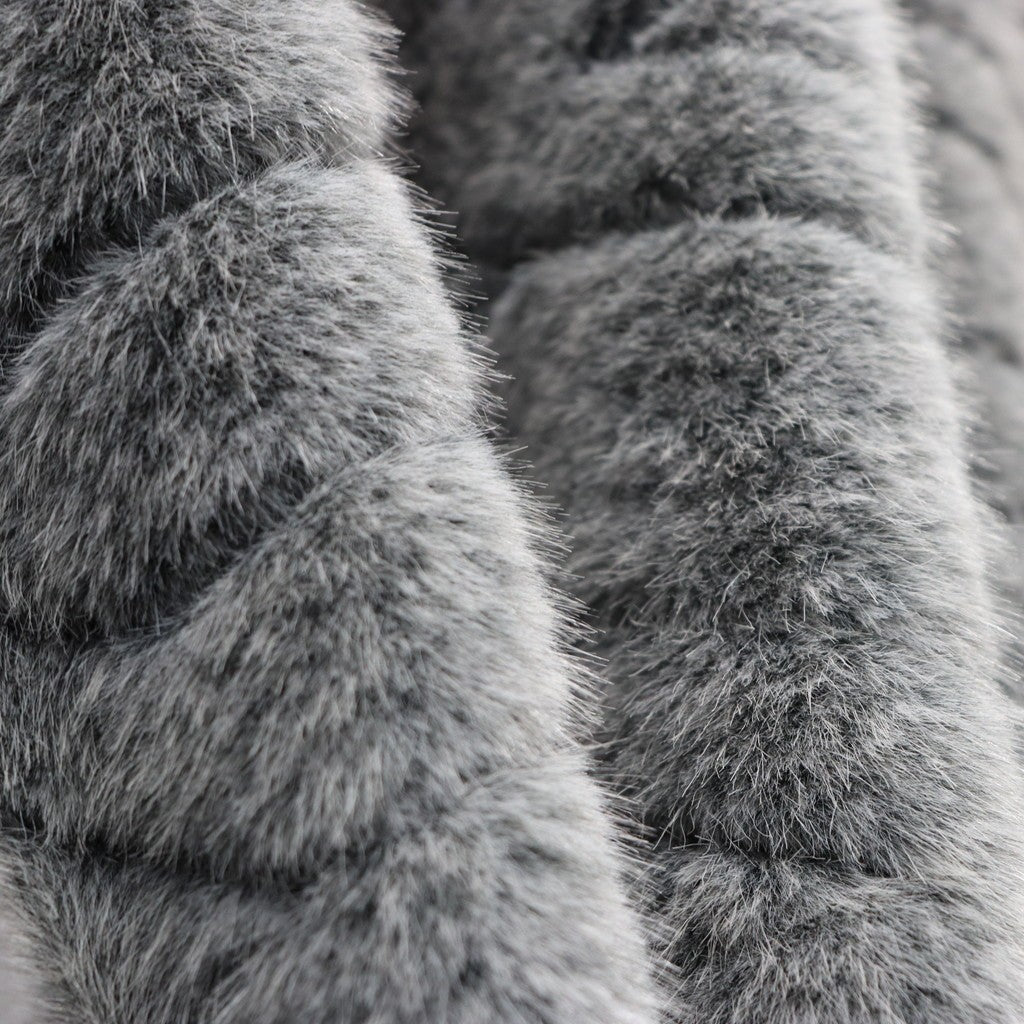 T QUILT FUR MA-1 #Black [FW25-JK04]