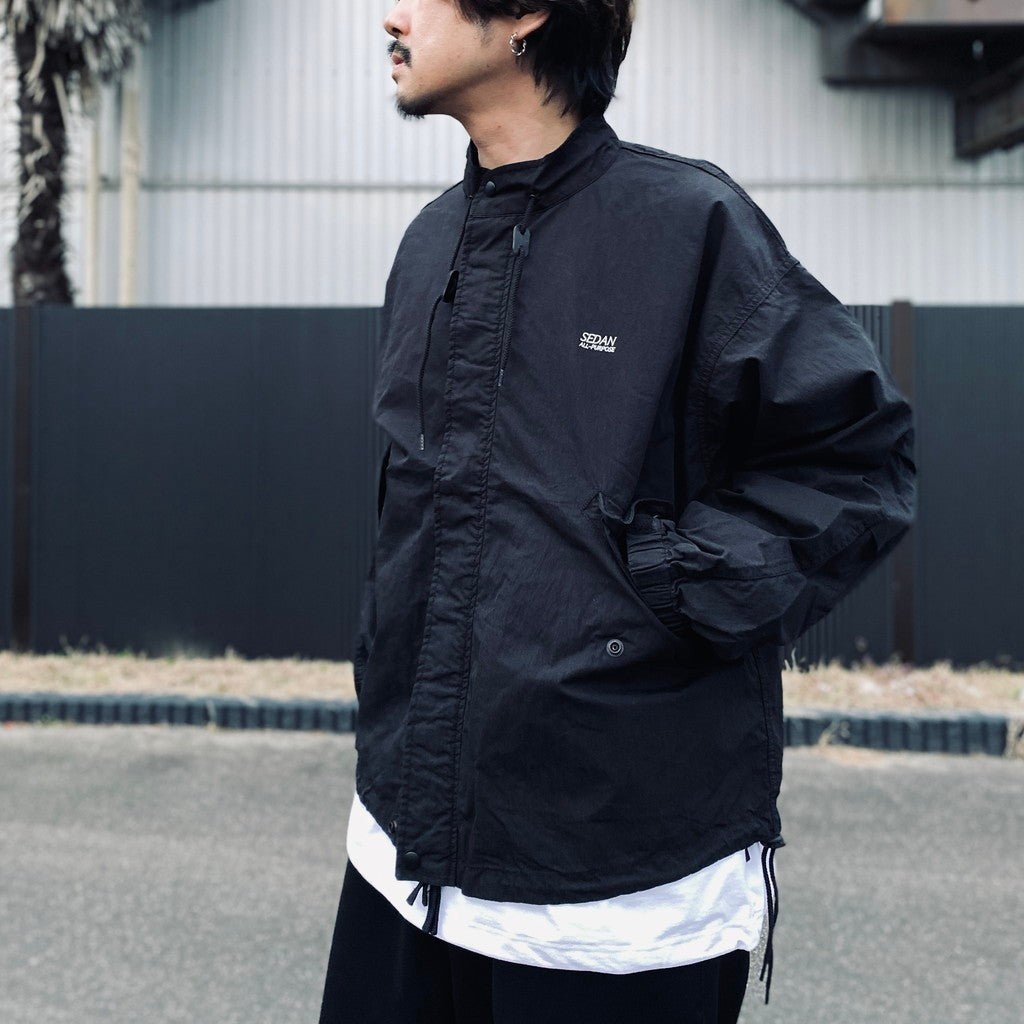 Stand Collar Jacket #Black [SD26S-JK05] – cocorozashi