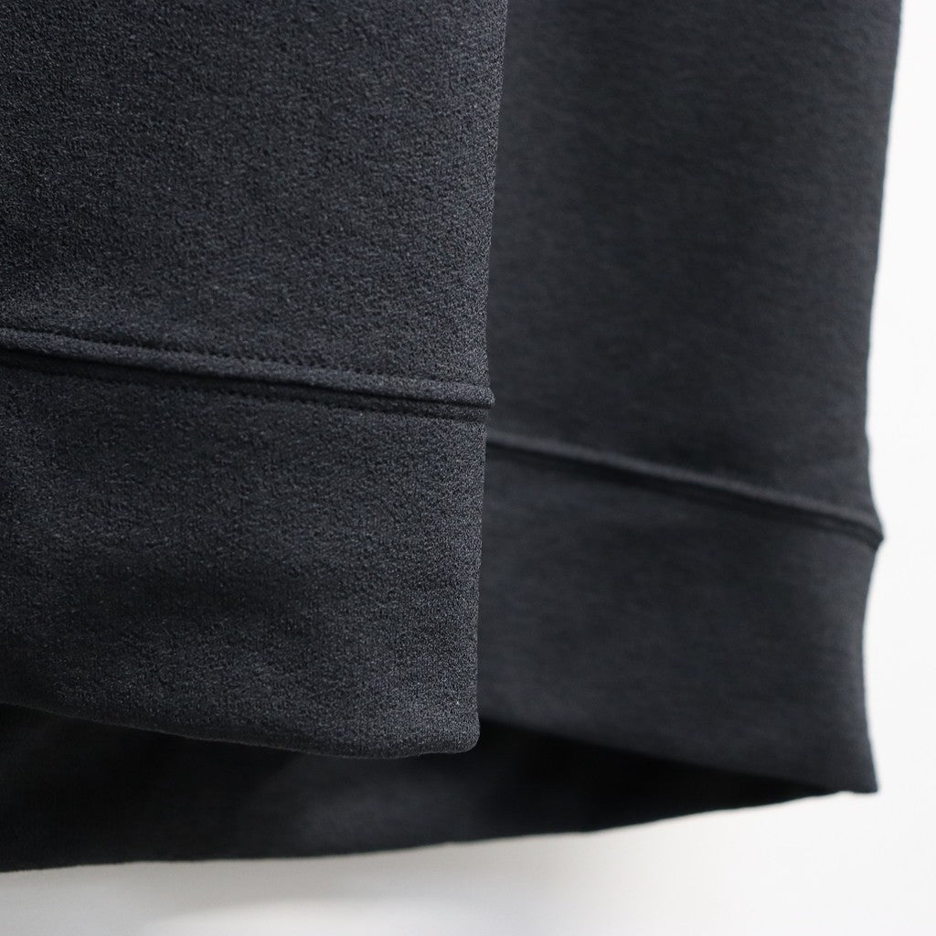 S/S Crepe Weave Tee #K / ブラック [NT32637]