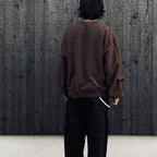 EVD3 Oversized Crewneck #Brown [GOOPI-26AW-SEP-03]