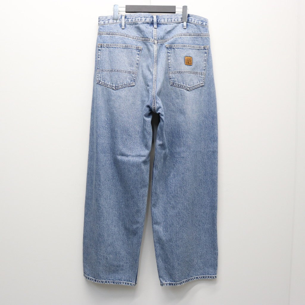DENIM BAGGY PANTS #BLUE STONE [GH5S013D]