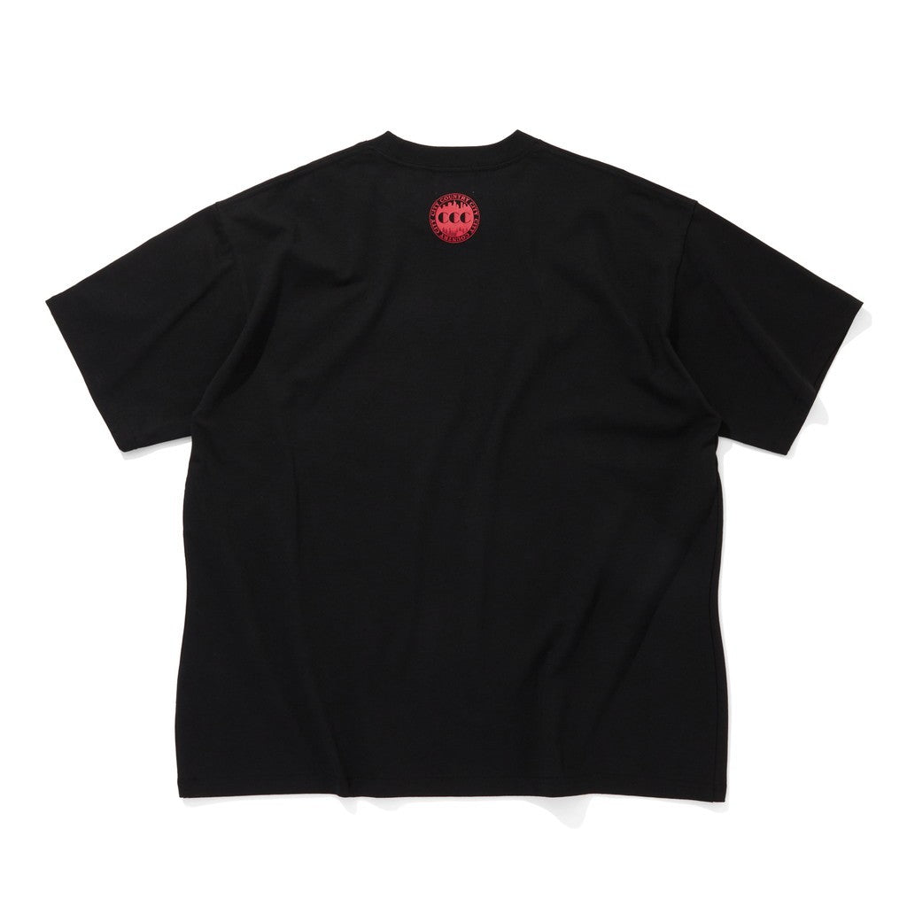 COTTON T-SHIRT_CCC DUB #BLACK [CCC-261T004]