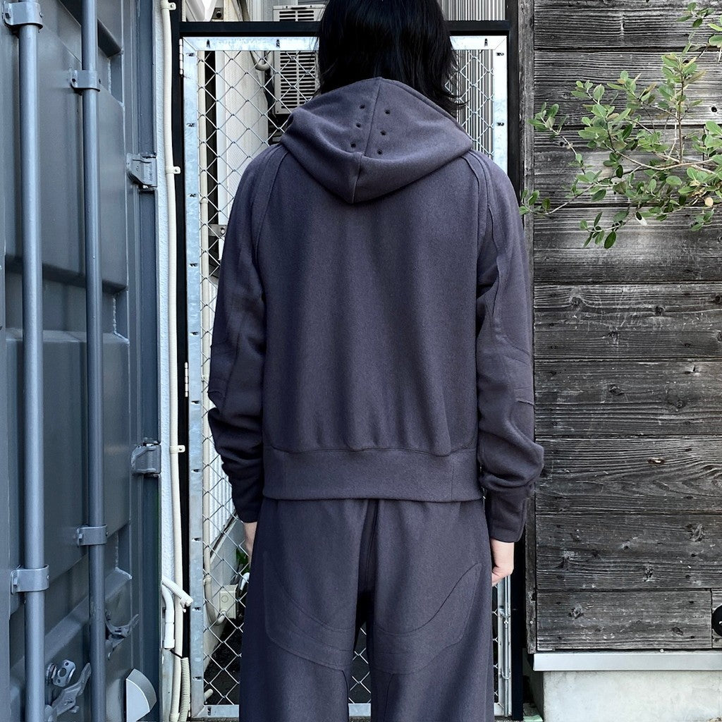 SOLID HOODIE 弍 #charcoal [24SS-SWPK01]