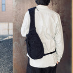 NYLON B CROSSBODY BACKPACK #TOTAL ECLIPSE 888 [RCCMAC735A]