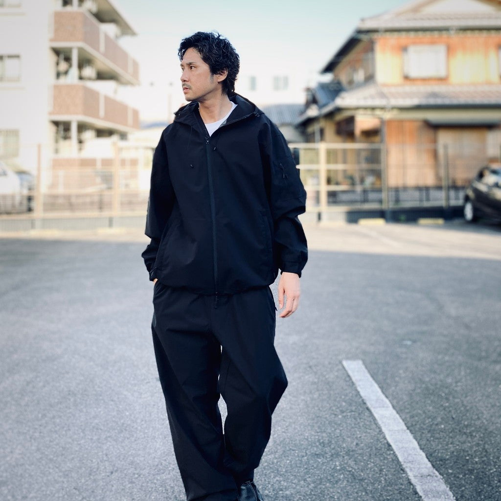 3LAYER WIND BREAKER JACKET #BLACK [HOD25AW3LWB]