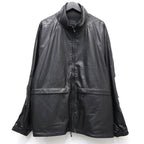 TECH SYNTHETIC SKIN WINDBREAKER JACKET #BLACK [BJ-40025W]