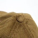 Leather Strap Corduroy Cap #Brown [SD26F-CP05]