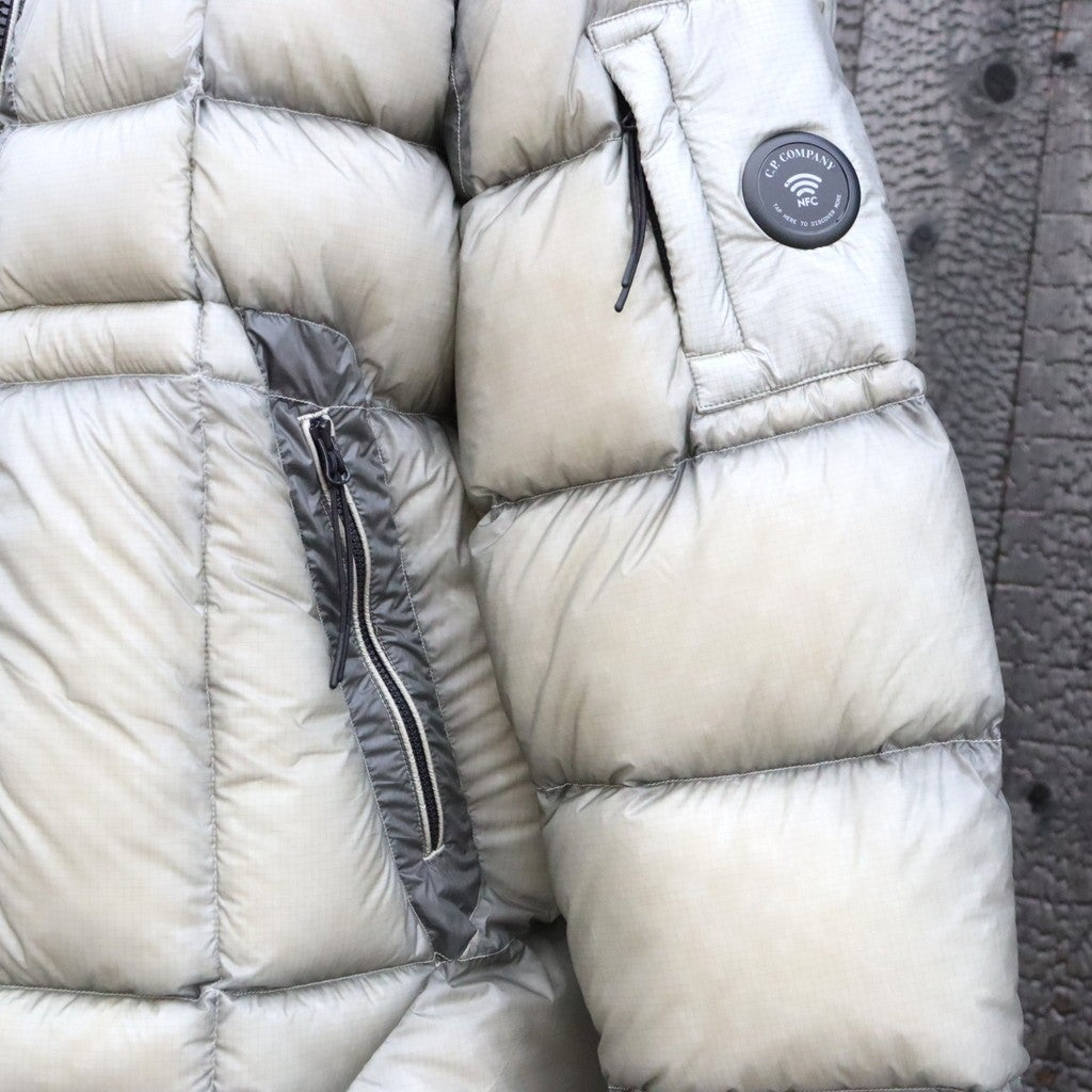 D.D. SHELL HOODED DOWN JACKET #936 FLINT GREY [21CMOW702A -26FWM]