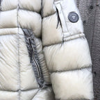 D.D. SHELL HOODED DOWN JACKET #936 FLINT GREY [21CMOW702A -26FWM]