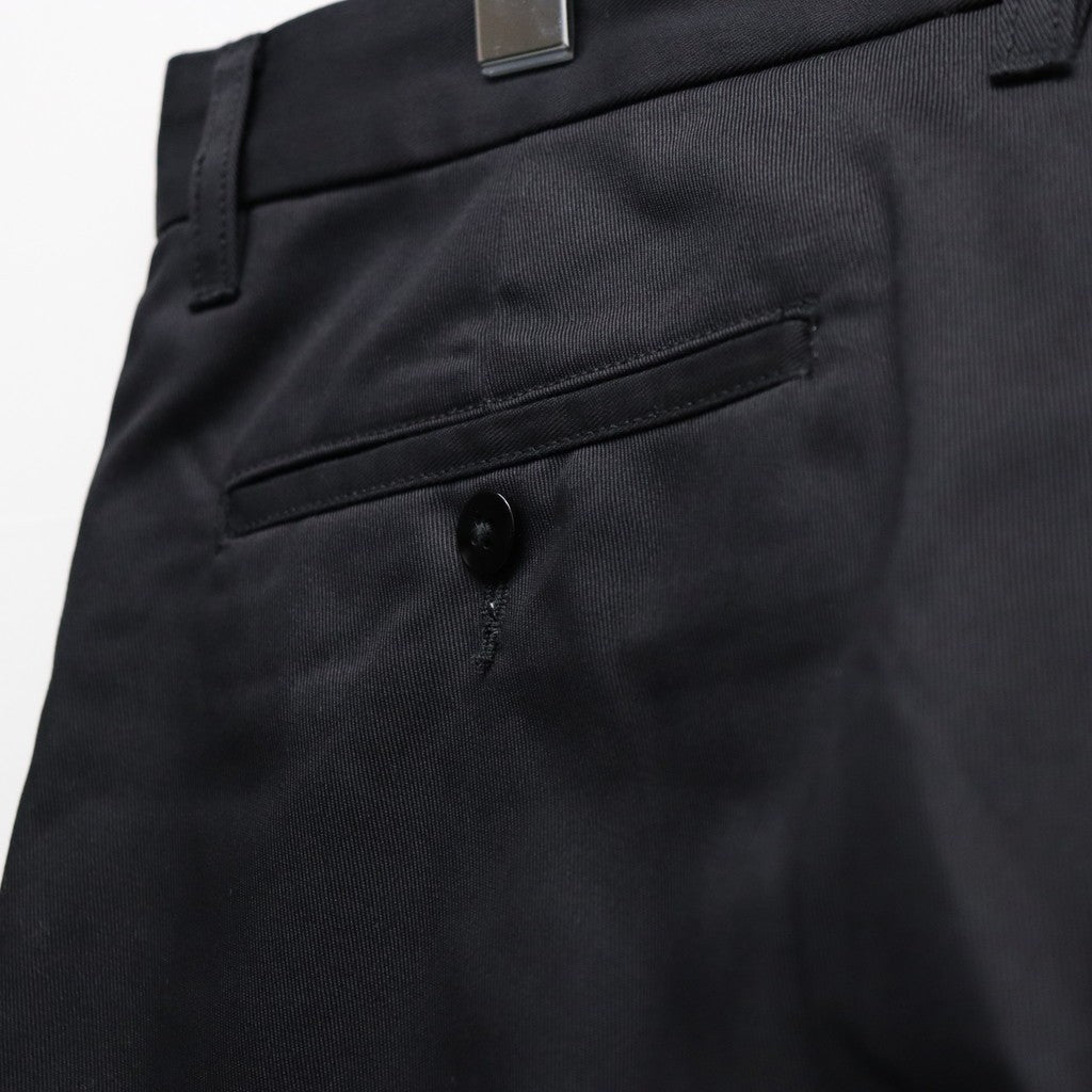 DICKIES | PLEATED TROUSERS #BLACK [26SS-WMP-DC01]