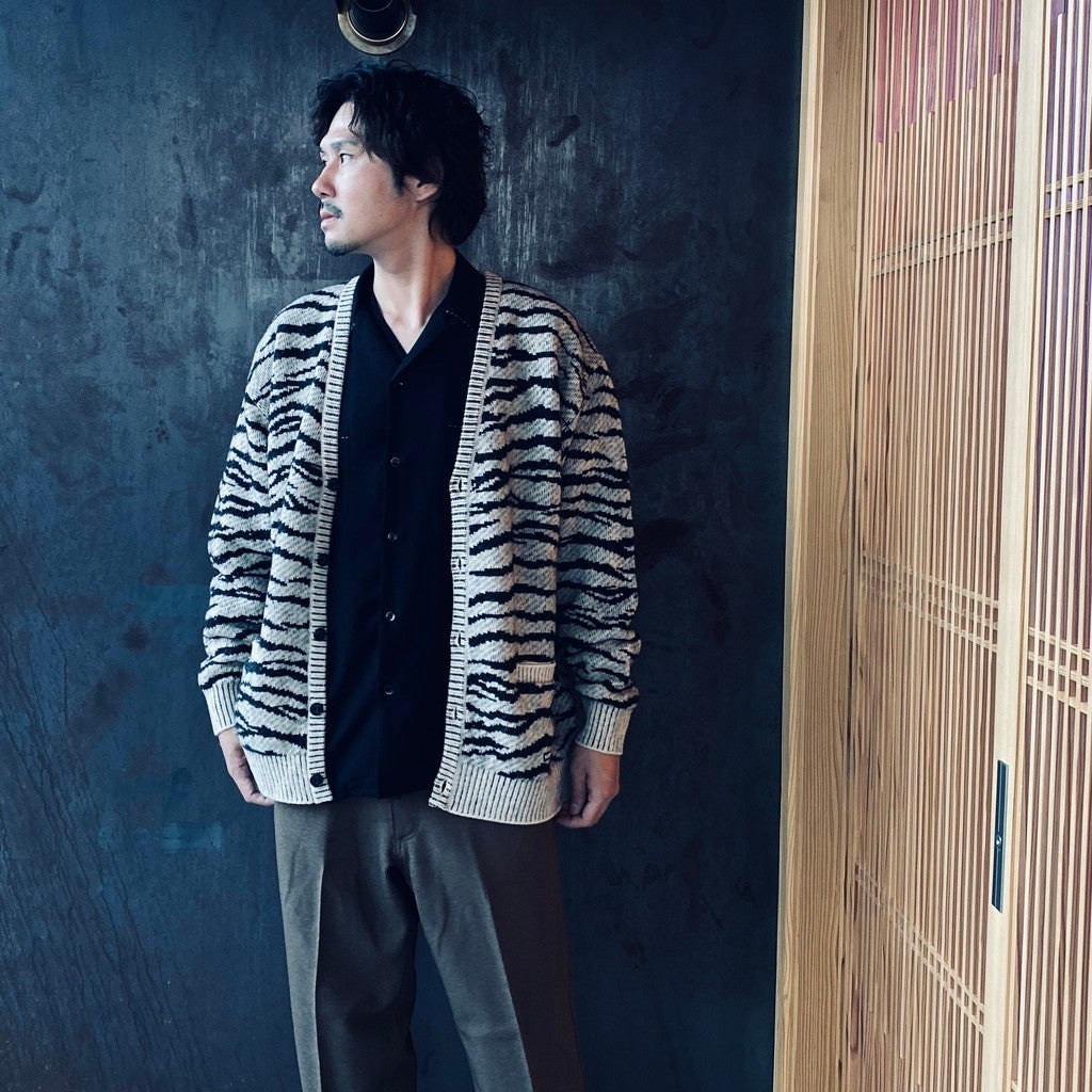 TIGER MOHAIR CARDIGAN #IVORY [25FW-WMK-KN06] – cocorozashi