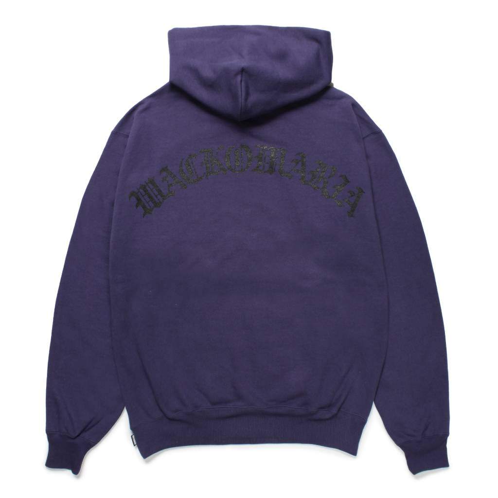 HEAVY WEIGHT PULLOVER HOODED SWEAT SHIRT ( TYPE-4 ) #PURPLE [25SS-WMC-SS10]