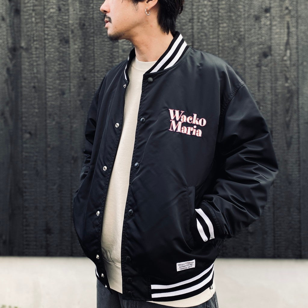 VARSITY JACKET -TYPE 3- #BLACK [23SS-WMO-BL10]