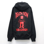 DEATH ROW RECORDS | HEAVY WEIGHT PULLOVER HOODED SWEAT SHIRT #BLACK [DEATHROW-WM-SS05]