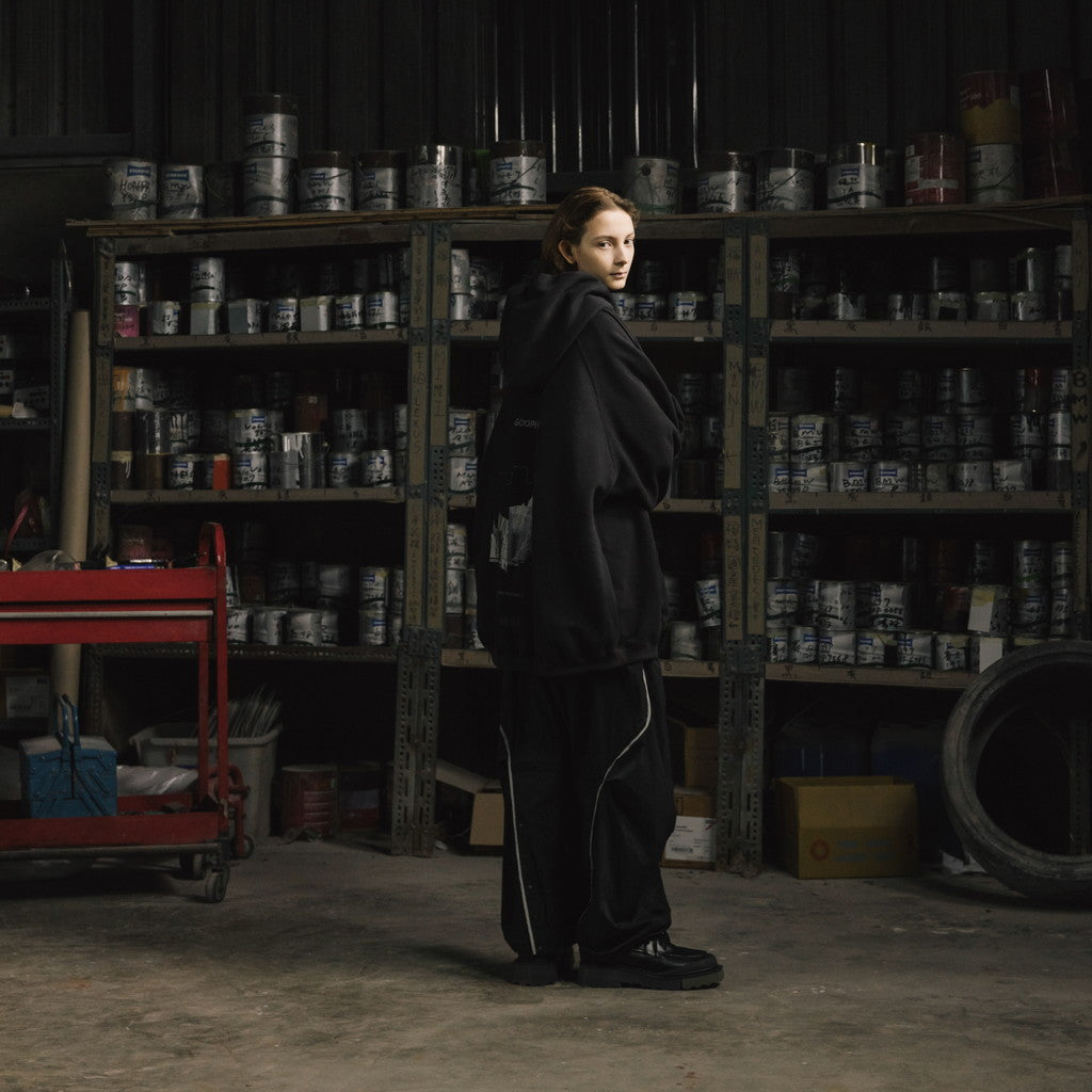 「G7-MH」反向 G 主連帽衫 #SHADOW [GOOPI-23AW-NOV-03]