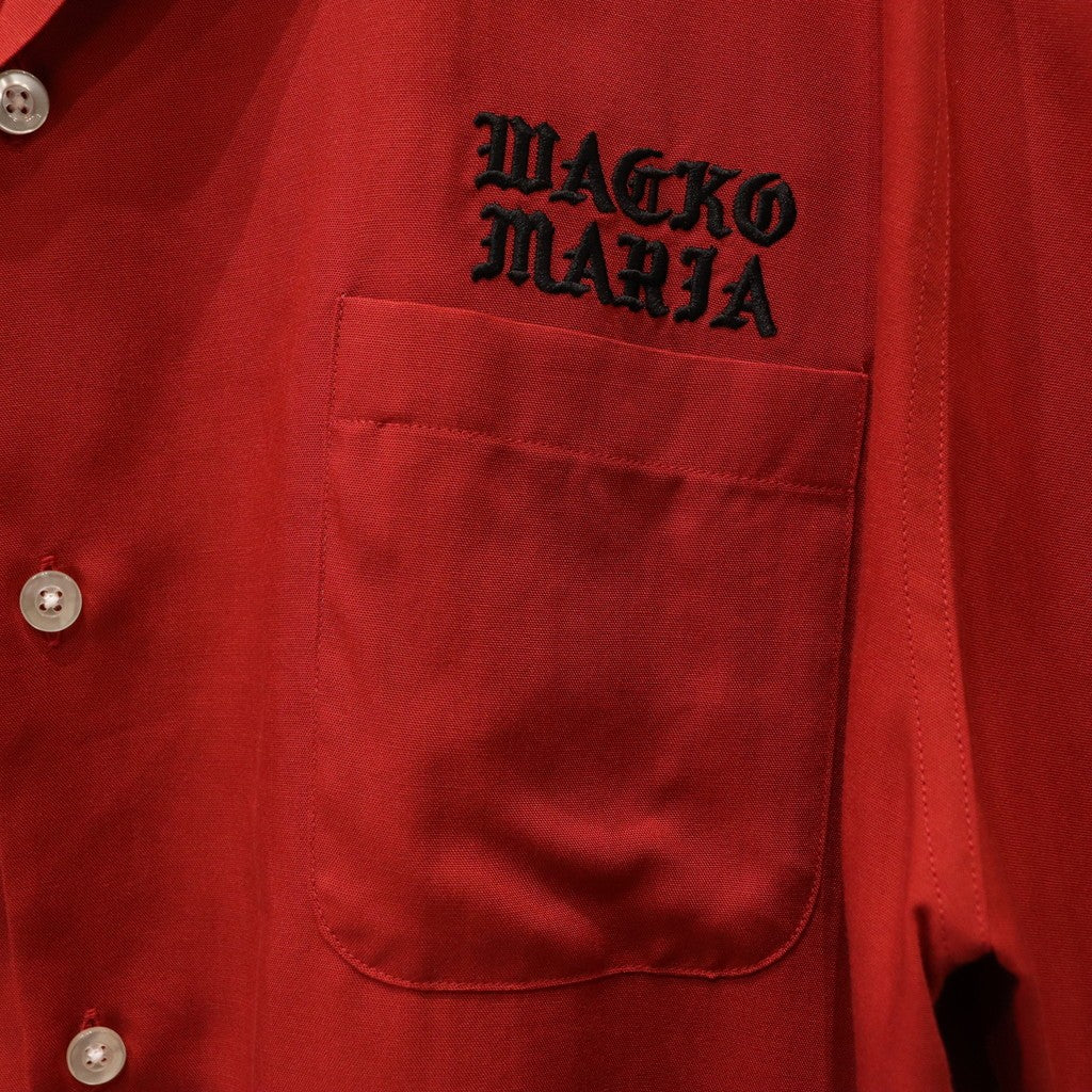 50'S 短袖襯衫 -TYPE 2- #RED [24SS-WMS-OC05]