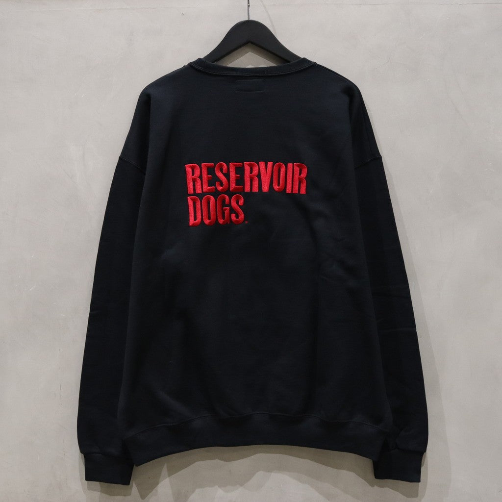 RESERVOIR DOGS | CREW NECK SWEAT SHIRT ( TYPE-7 ) #BLACK [RD-WM-SS22]