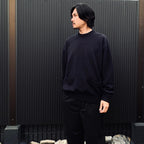 TECH KNIT CREW L/S Brewed Protein #NAVY [BE-70026W]
