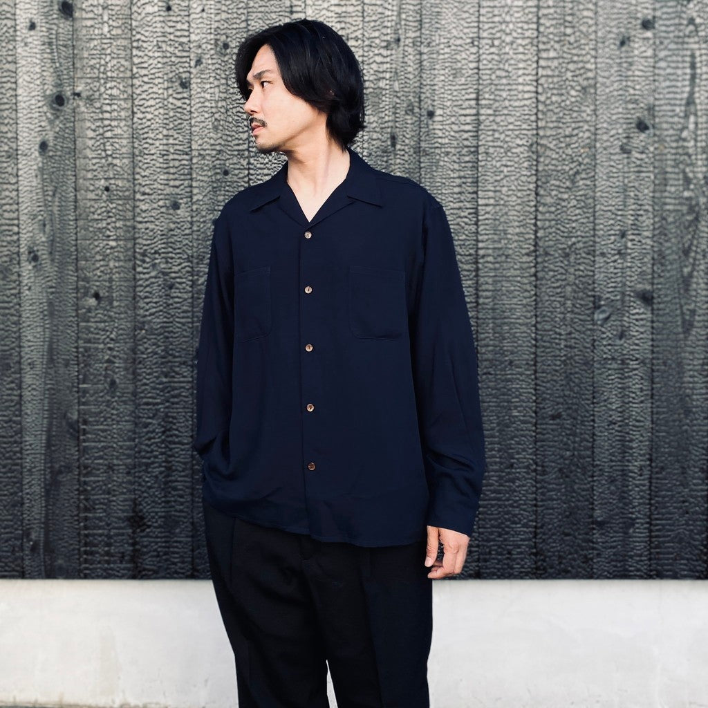 50'S SHIRT L/S ( TYPE-1 ) #NAVY [26FW-WMS-OC03]