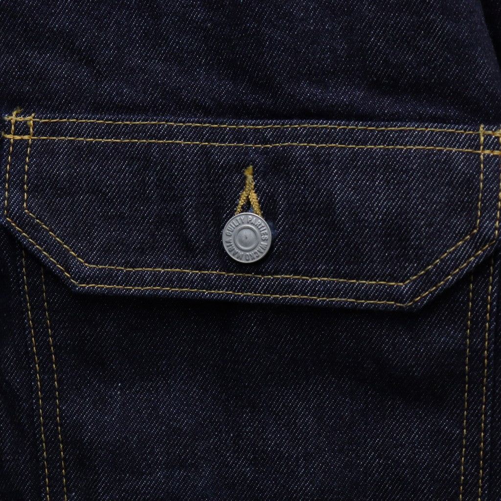TRUCKER JACKET #INDIGO [25FW-WMO-BL20]