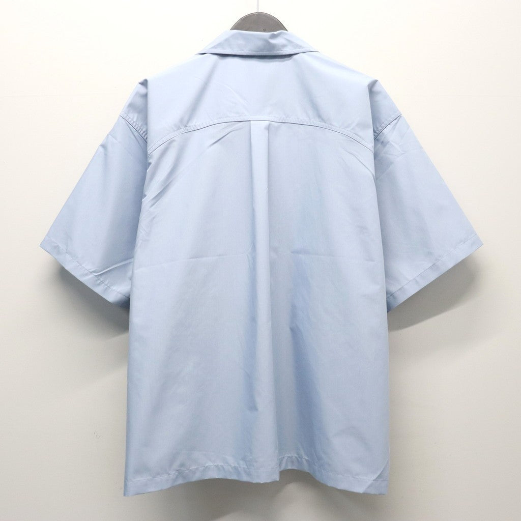 TECH MULTI TOOL POCKET SHIRT S/S SOLID #ICEBLUE [BE-86026]