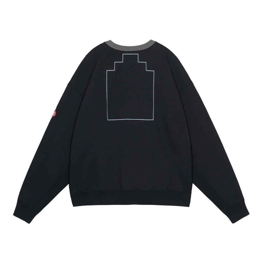 AS MCCO CREW NECK #BLACK [CES29CS10]