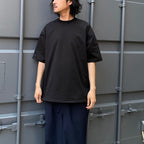 TECH DRAWSTRING S/S TEE #BLACK [BE-41024]