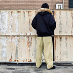 2TUCK WIDE PANTS（DENIM） #PISTACHIO [AY-1026B]