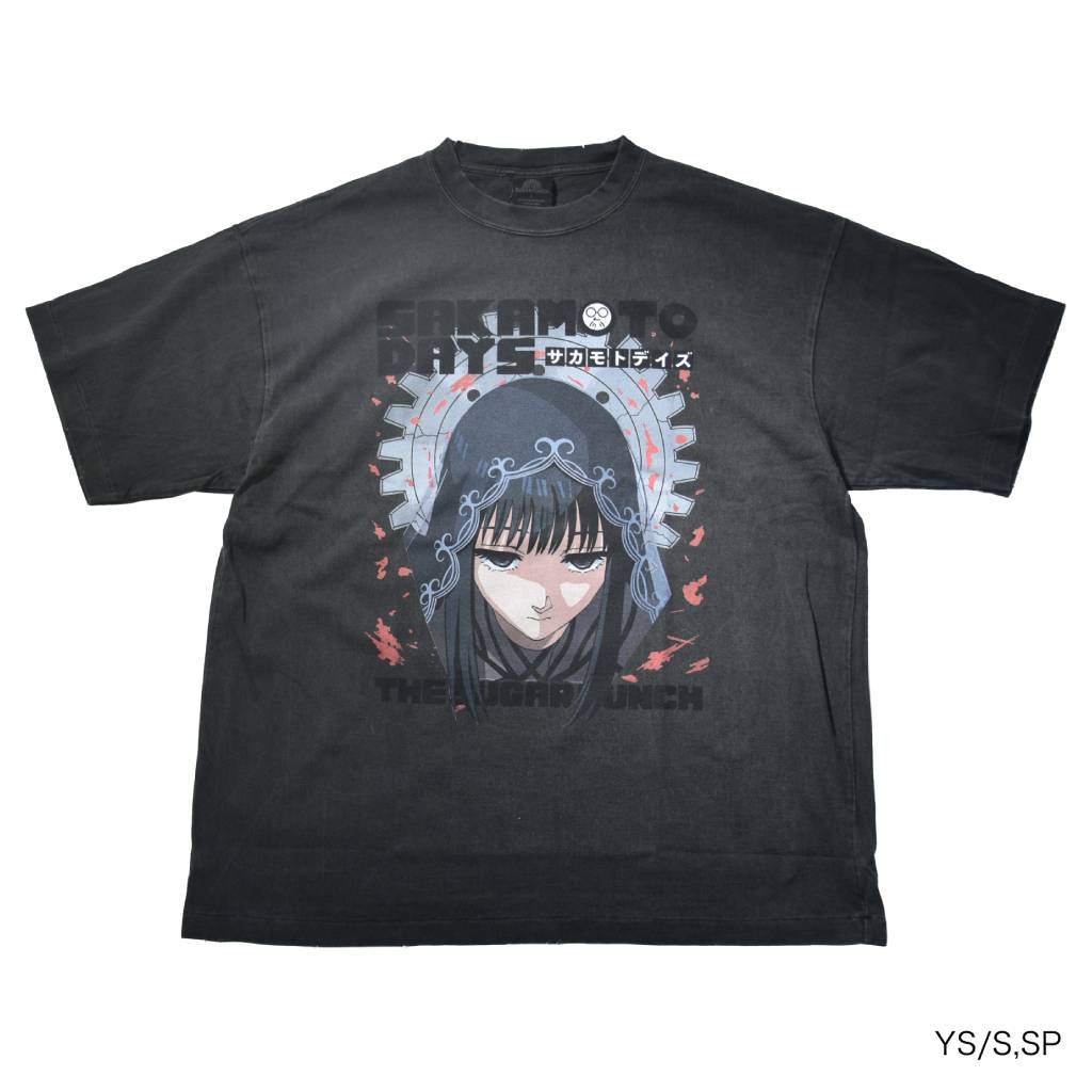 SAKAMOTO DAYS | S/S T-Shirt (OSARAGI) #BLACK [TSDM25SM007]