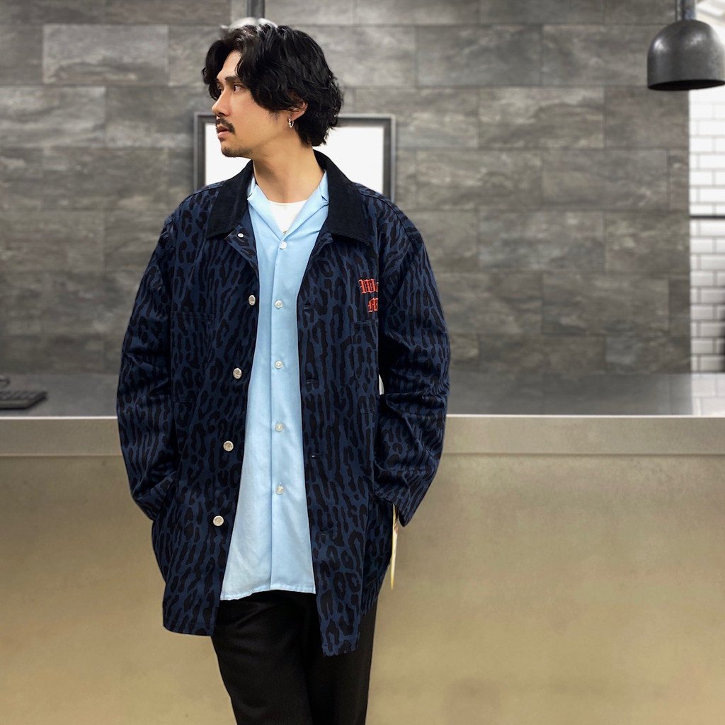 DICKIES | 豹紋連身衣 #海軍藍 [DICKIES-WM-BL05]