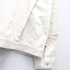 TRUCKER JACKET #IVORY [26FWE-WMO-BL05]