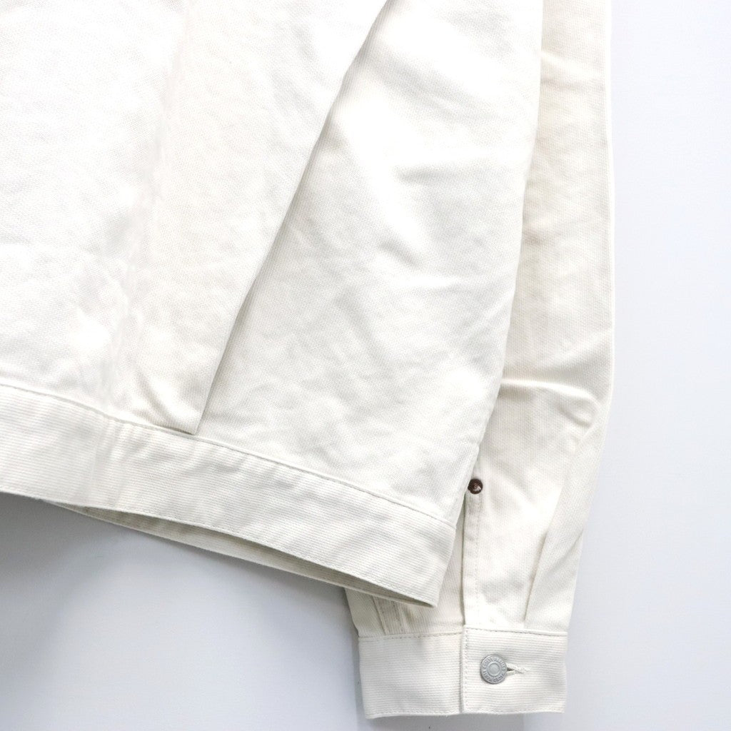 TRUCKER JACKET #IVORY [26FWE-WMO-BL05]