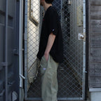 COTTON T-SHIRT_CCC DUB #BLACK [CCC-261T004]