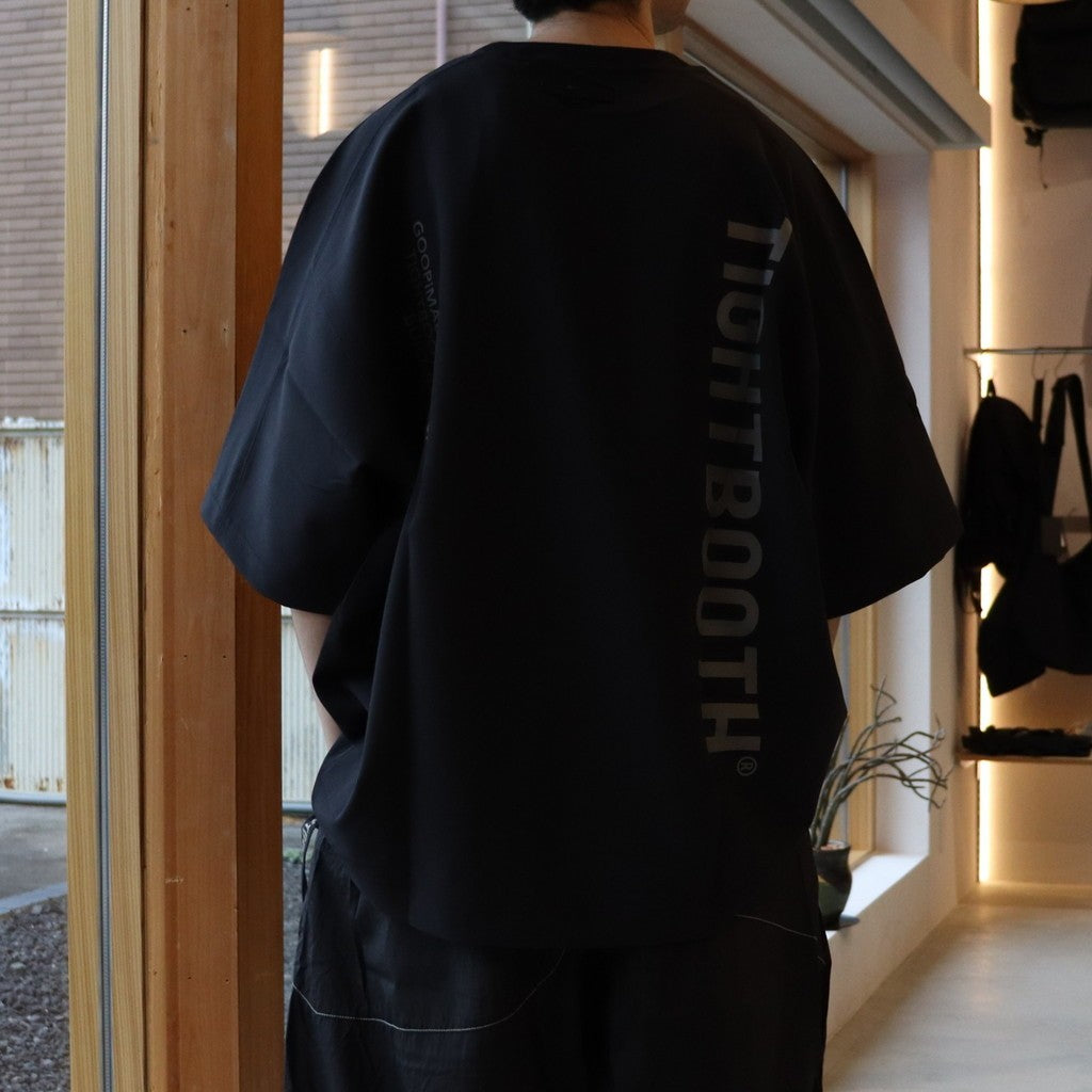 TIGHTBOOTH | 「GTB-07T」 Dual Arena Logo Tee #Black [GOOPI-25AW-OCT-01]